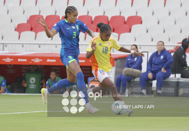 FINAL COPA AMERICA FEMENINA      COLOMBIA VS BRASIL