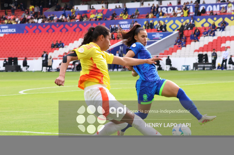 FINAL COPA AMERICA FEMENINA      COLOMBIA VS BRASIL
