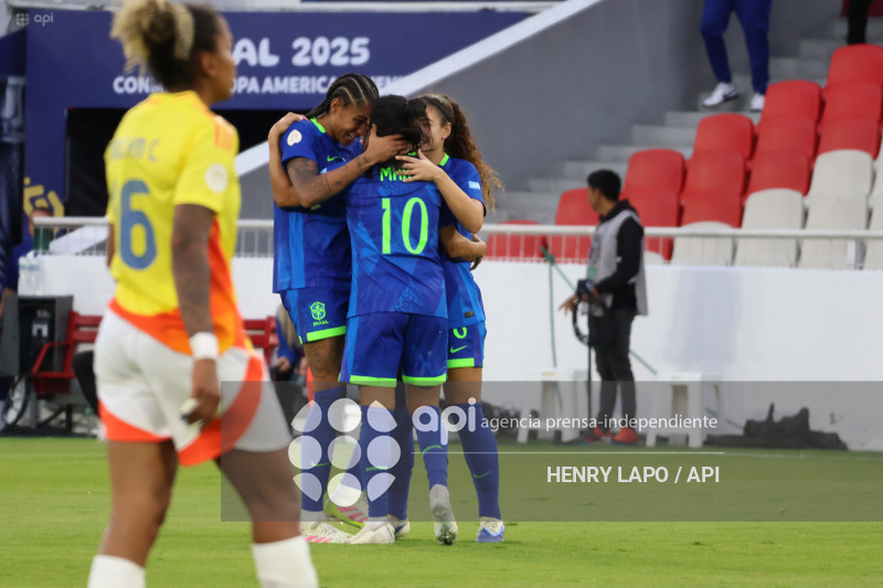 FINAL COPA AMERICA FEMENINA      COLOMBIA VS BRASIL