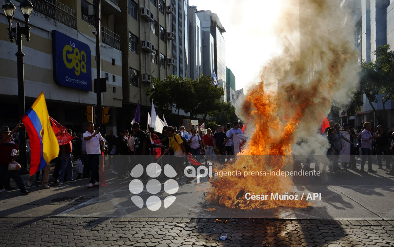 GYE-MARCHA CONTRA GOBIERNO