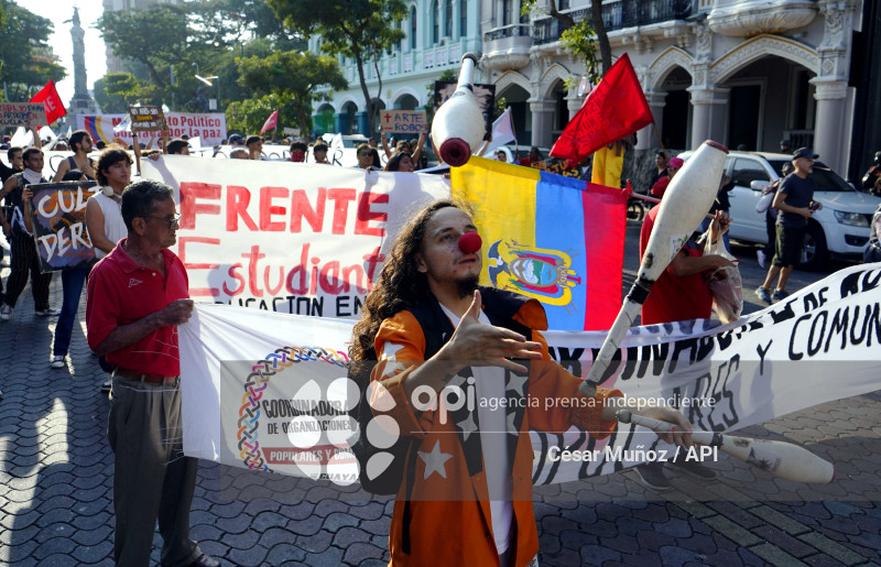 GYE-MARCHA CONTRA GOBIERNO