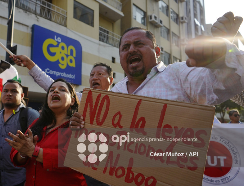 GYE-MARCHA CONTRA GOBIERNO