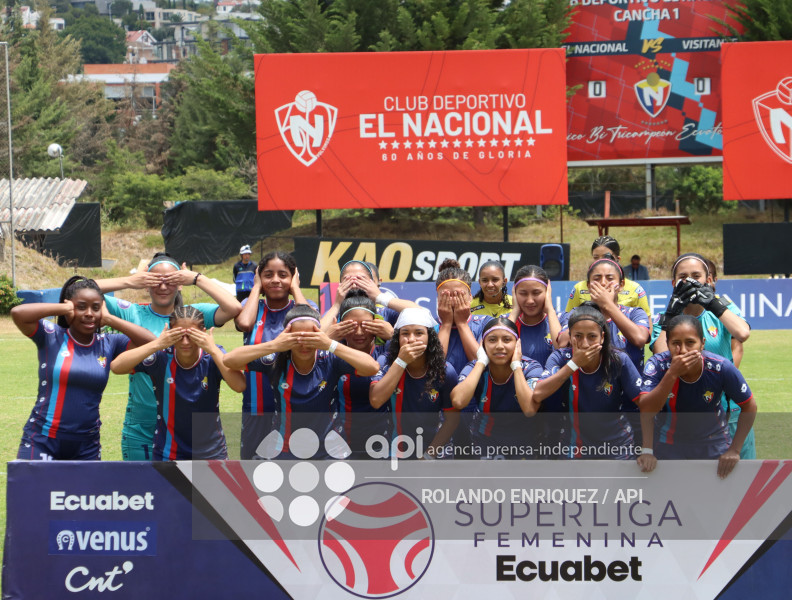 FBL SUPERLIGA FEMENINA EL NACIONAL VS VINO TINTO