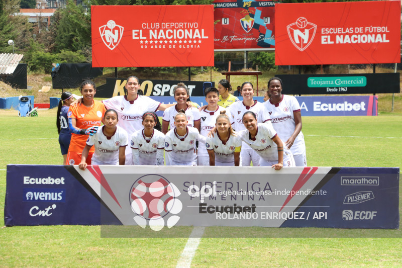 FBL SUPERLIGA FEMENINA EL NACIONAL VS VINO TINTO
