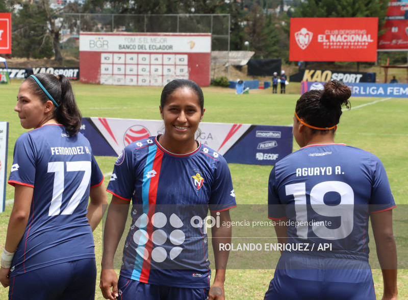 FBL SUPERLIGA FEMENINA EL NACIONAL VS VINO TINTO