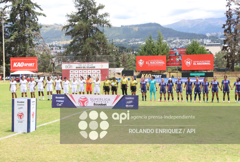 FBL SUPERLIGA FEMENINA EL NACIONAL VS VINO TINTO