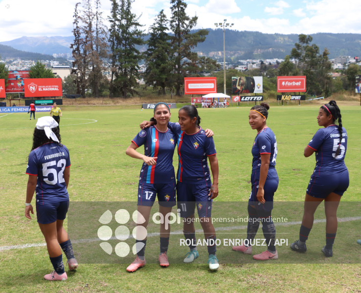 FBL SUPERLIGA FEMENINA EL NACIONAL VS VINO TINTO
