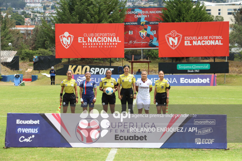 FBL SUPERLIGA FEMENINA EL NACIONAL VS VINO TINTO