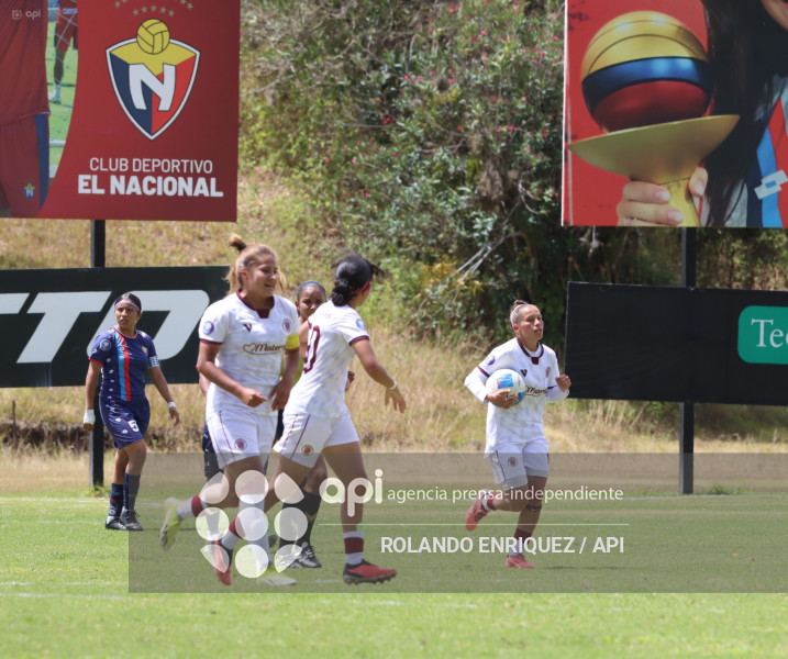 FBL SUPERLIGA FEMENINA EL NACIONAL VS VINO TINTO