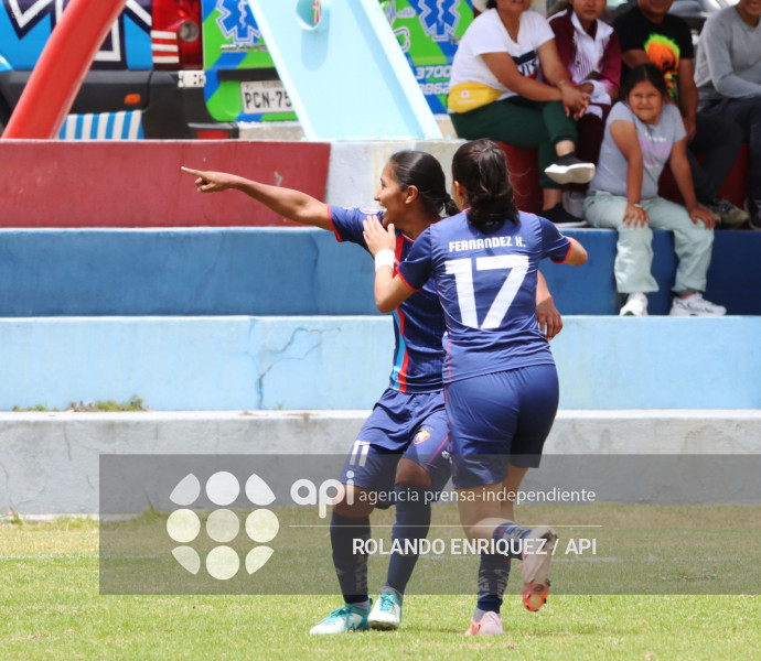 FBL SUPERLIGA FEMENINA EL NACIONAL VS VINO TINTO