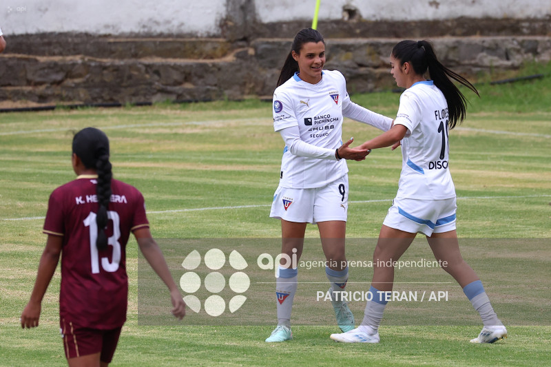 FBL SUPERLIGA FEMENINA VINO TINTO VS LIGA DE QUITO