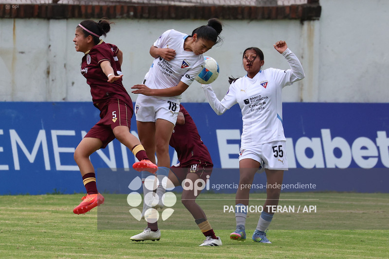 FBL SUPERLIGA FEMENINA VINO TINTO VS LIGA DE QUITO