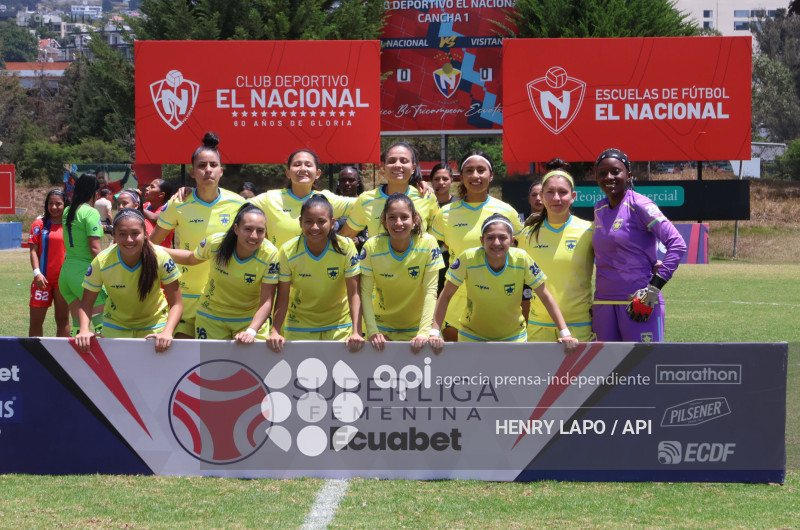 FBL SUPERLIGA FEMENINA     EL NACIONAL VS ESPUCE