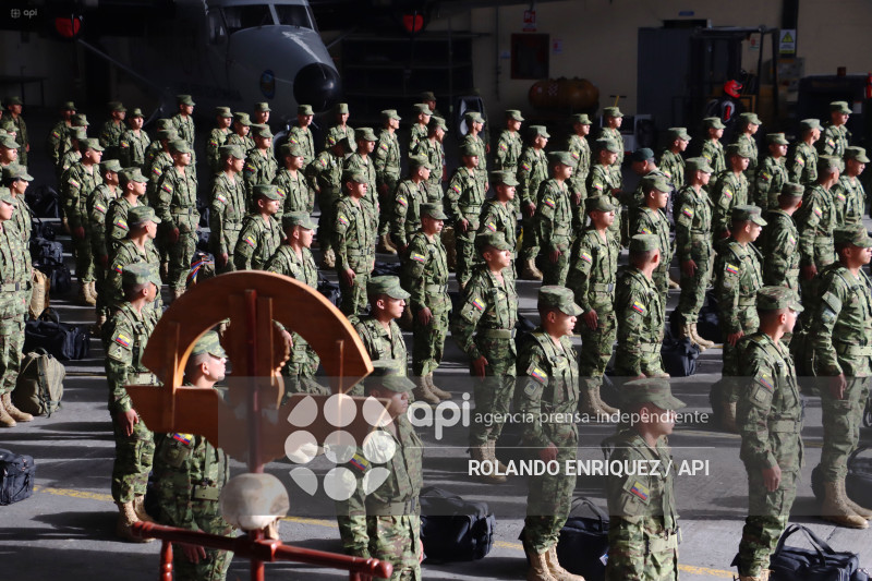 1750 MILITARES DESPLAZADOS A REFORZAR LA SEGURIDAD EN EL PAIS