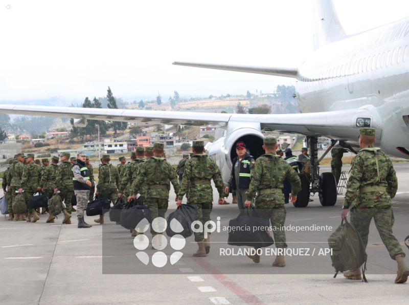 1750 MILITARES DESPLAZADOS A REFORZAR LA SEGURIDAD EN EL PAIS