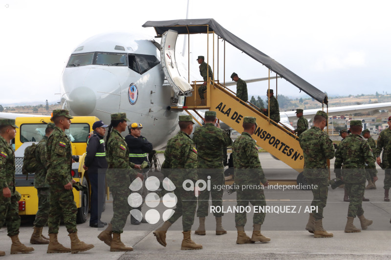 1750 MILITARES DESPLAZADOS A REFORZAR LA SEGURIDAD EN EL PAIS