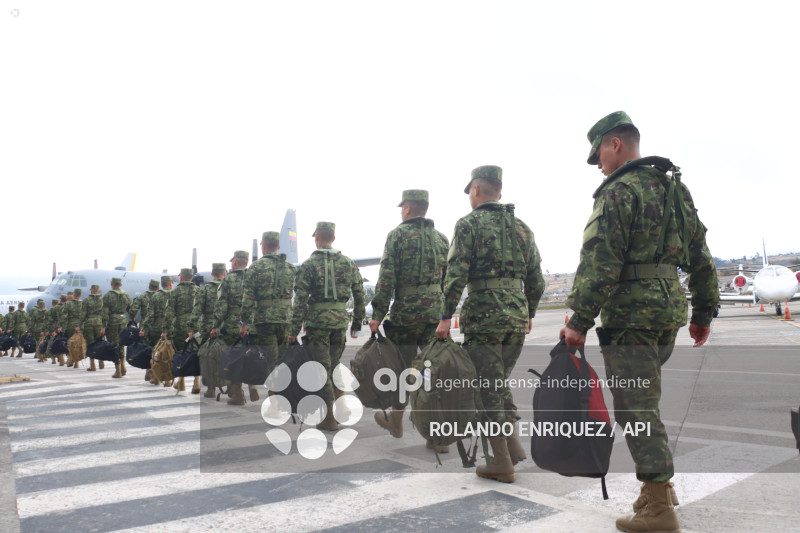 1750 MILITARES DESPLAZADOS A REFORZAR LA SEGURIDAD EN EL PAIS