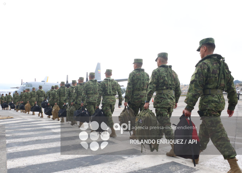 1750 MILITARES DESPLAZADOS A REFORZAR LA SEGURIDAD EN EL PAIS