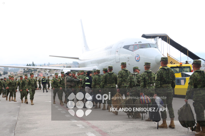 1750 MILITARES DESPLAZADOS A REFORZAR LA SEGURIDAD EN EL PAIS