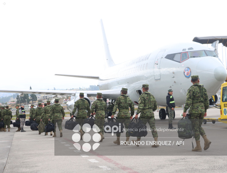 1750 MILITARES DESPLAZADOS A REFORZAR LA SEGURIDAD EN EL PAIS