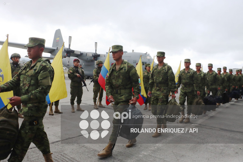 1750 MILITARES DESPLAZADOS A REFORZAR LA SEGURIDAD EN EL PAIS