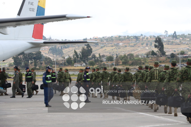 1750 MILITARES DESPLAZADOS A REFORZAR LA SEGURIDAD EN EL PAIS