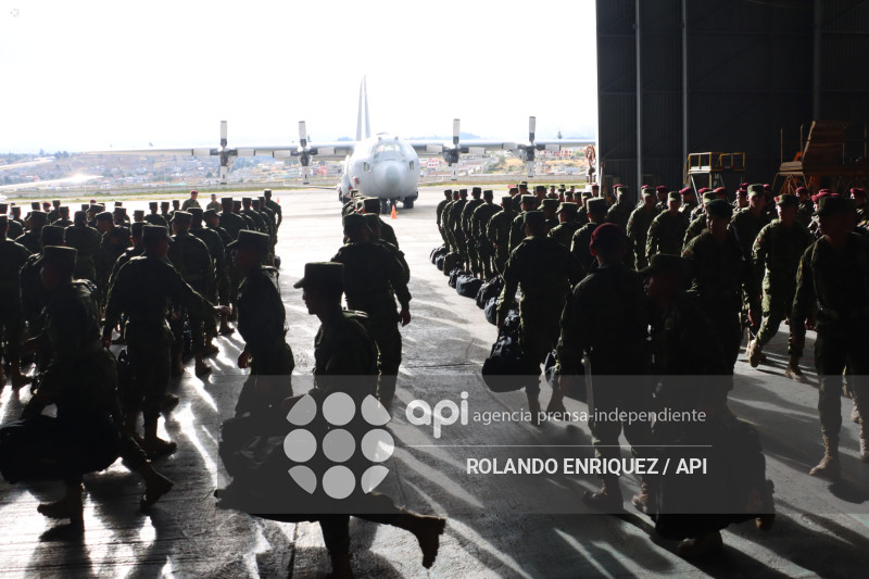 1750 MILITARES DESPLAZADOS A REFORZAR LA SEGURIDAD EN EL PAIS