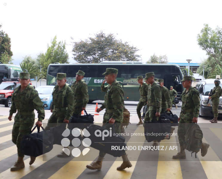 1750 MILITARES DESPLAZADOS A REFORZAR LA SEGURIDAD EN EL PAIS