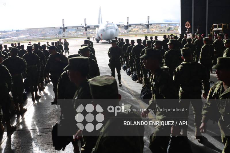 1750 MILITARES DESPLAZADOS A REFORZAR LA SEGURIDAD EN EL PAIS