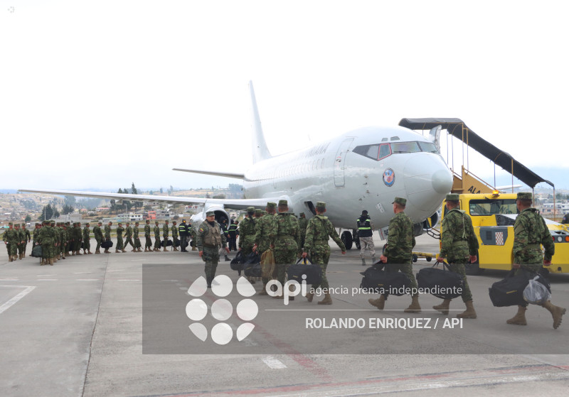 1750 MILITARES DESPLAZADOS A REFORZAR LA SEGURIDAD EN EL PAIS