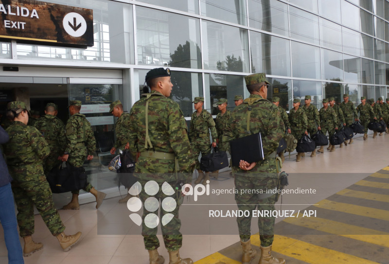 1750 MILITARES DESPLAZADOS A REFORZAR LA SEGURIDAD EN EL PAIS