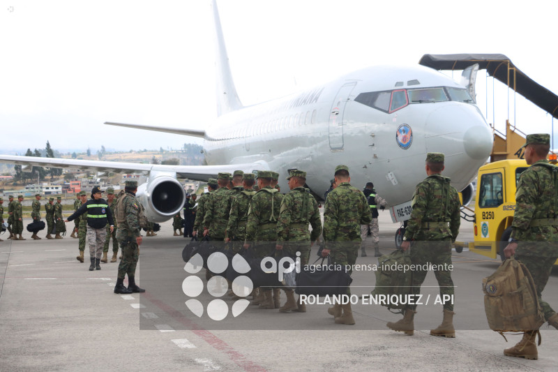 1750 MILITARES DESPLAZADOS A REFORZAR LA SEGURIDAD EN EL PAIS