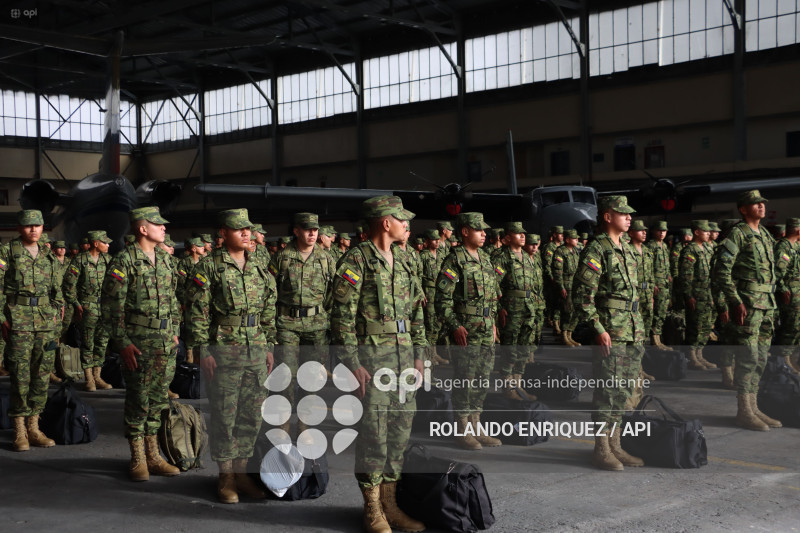 1750 MILITARES DESPLAZADOS A REFORZAR LA SEGURIDAD EN EL PAIS