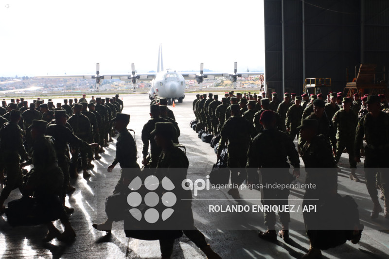 1750 MILITARES DESPLAZADOS A REFORZAR LA SEGURIDAD EN EL PAIS