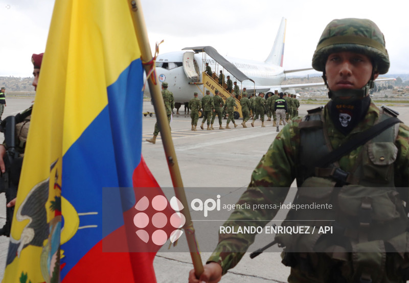 1750 MILITARES DESPLAZADOS A REFORZAR LA SEGURIDAD EN EL PAIS