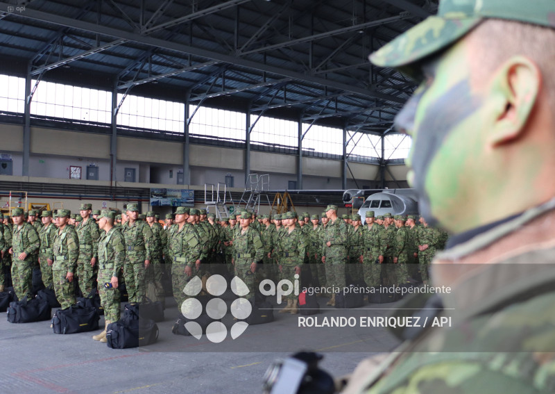 1750 MILITARES DESPLAZADOS A REFORZAR LA SEGURIDAD EN EL PAIS