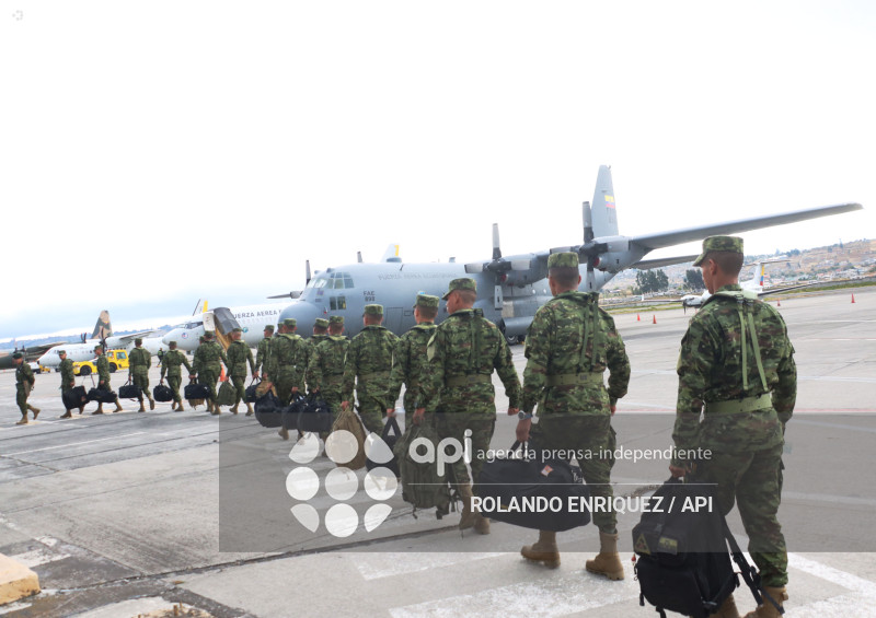 1750 MILITARES DESPLAZADOS A REFORZAR LA SEGURIDAD EN EL PAIS