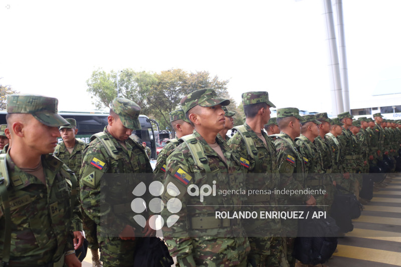 1750 MILITARES DESPLAZADOS A REFORZAR LA SEGURIDAD EN EL PAIS