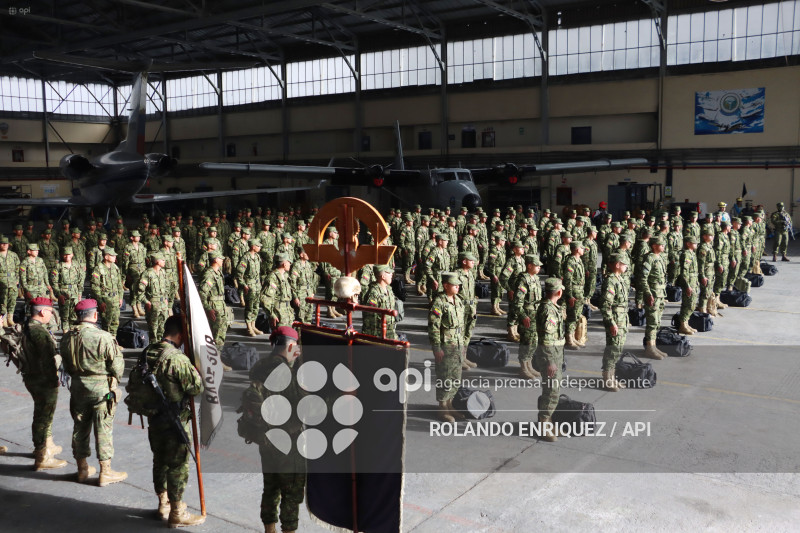 1750 MILITARES DESPLAZADOS A REFORZAR LA SEGURIDAD EN EL PAIS