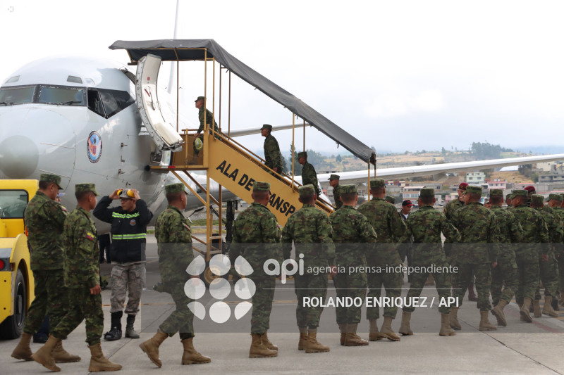 1750 MILITARES DESPLAZADOS A REFORZAR LA SEGURIDAD EN EL PAIS