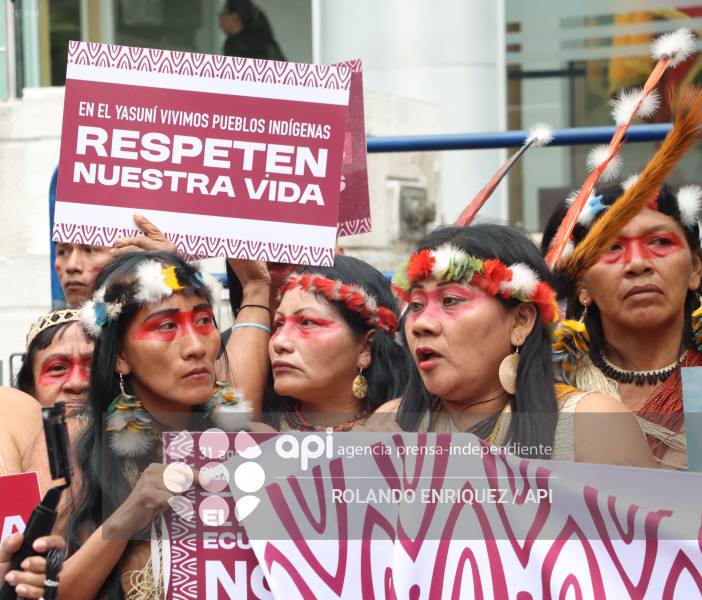 WAORANIS EN LA  CORTE CONSTITUCIONAL POR EL  YASUNI