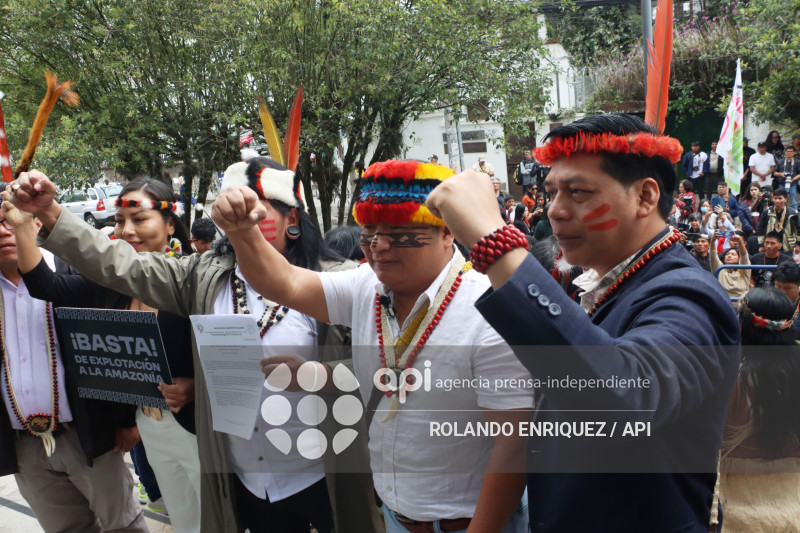 WAORANIS EN LA  CORTE CONSTITUCIONAL POR EL  YASUNI