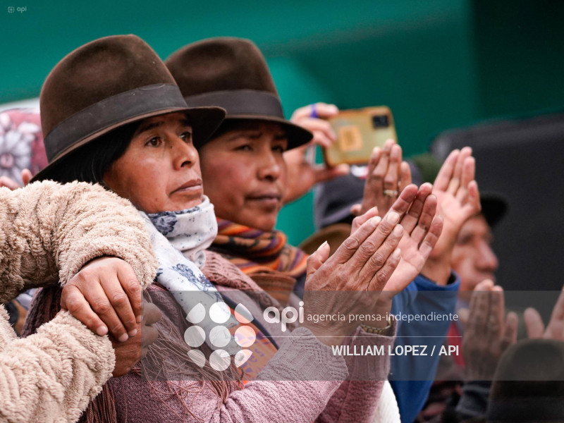 JUSTICIA INDIGENA POLICIAS EN COTOPAXI