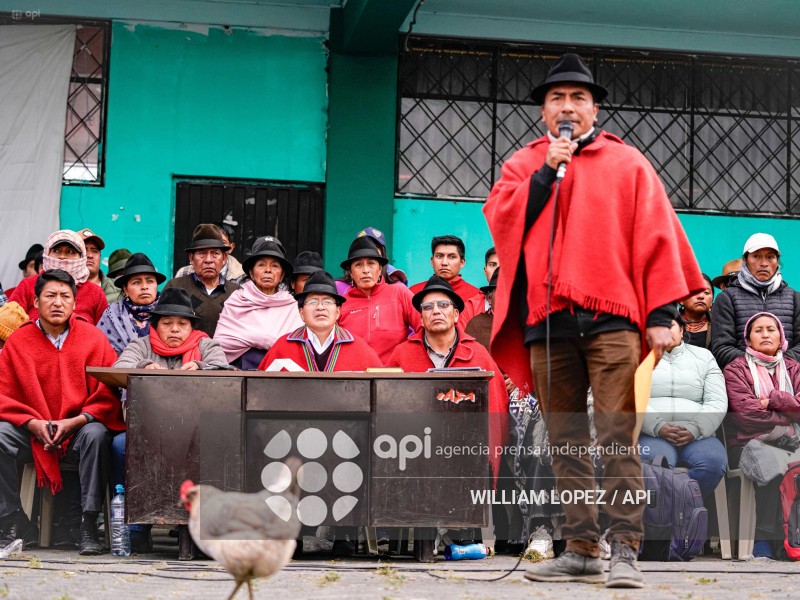 JUSTICIA INDIGENA POLICIAS EN COTOPAXI