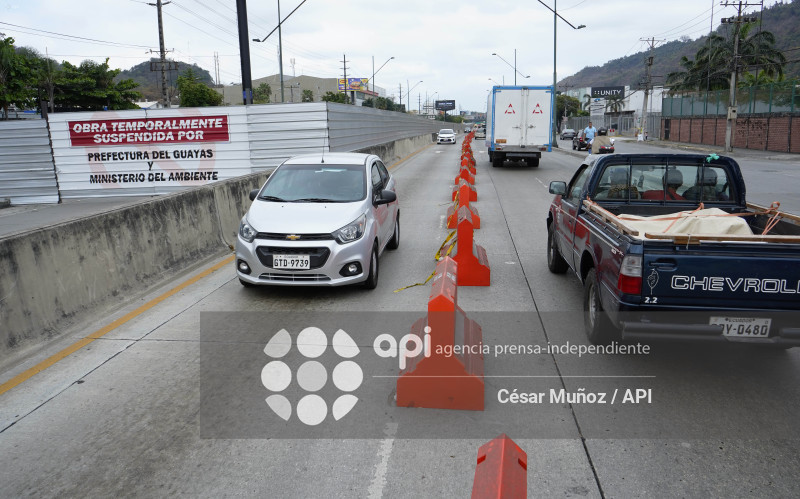 GYE-CONFLICTO AVENIDA BOMBERO