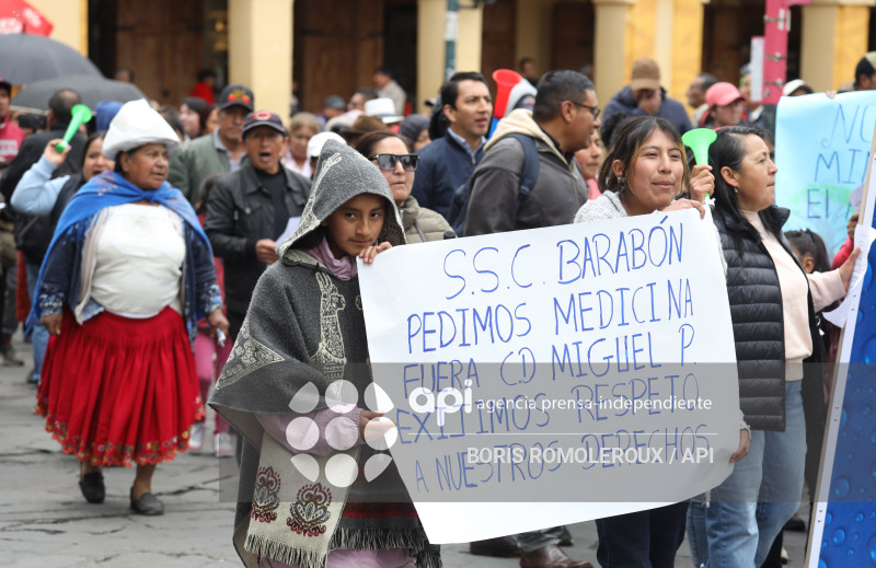 CUENCA-MARCHA-MEDICINAS-SEGURO CAMPESINO