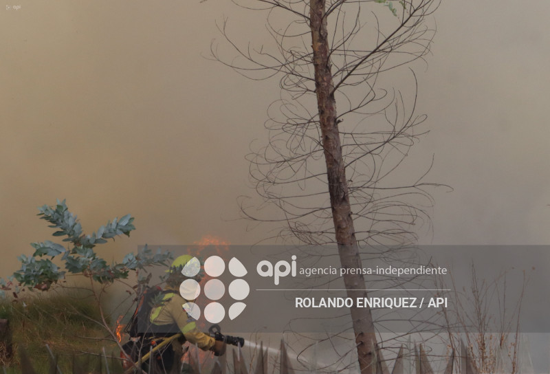 INCENDIO VALLE DE LOS CHILLOS