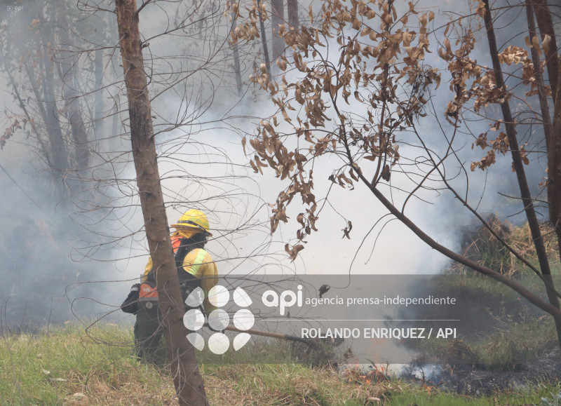 INCENDIO VALLE DE LOS CHILLOS