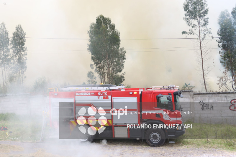 INCENDIO VALLE DE LOS CHILLOS