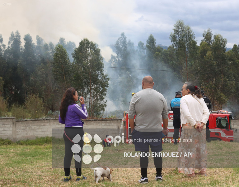 INCENDIO VALLE DE LOS CHILLOS